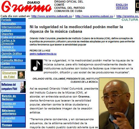 Cuba veut interdire le reggaeton dans les lieux publics