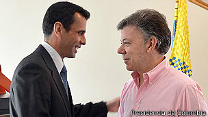 Le torchon brûle entre la Colombie et le Venezuela Le torchon brûle entre la Colombie et le Venezuela