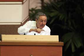 President Raul Castro Attends Cuban Parliament Session President Raul Castro Attends Cuban Parliament Session