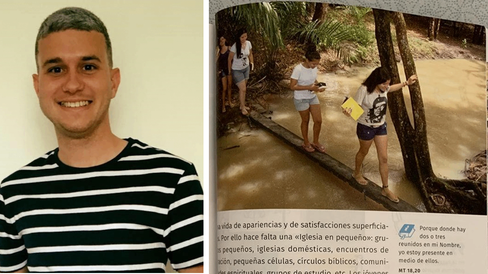 Un jeune cubain du MCL dénonce l'image du Che dans un livre sur la religion catholique
