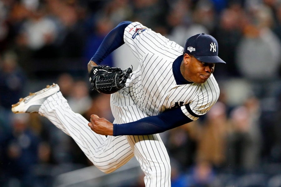 Aroldis Chapman, nommé Joueur de l'année dans la Ligue américaine