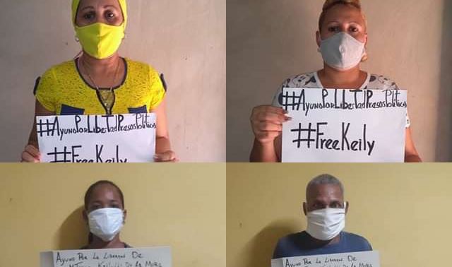 Des militants se joignent au jeûne pour la liberté de Keilylli De La Mora Valle