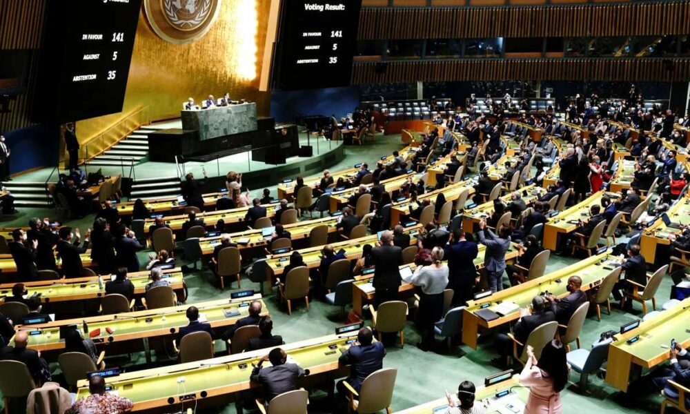 Guerre en Ukraine : à l’ONU, « même Cuba et le Nicaragua font preuve d’une certaine mesure » Guerre en Ukraine : à l’ONU, « même Cuba et le Nicaragua font preuve d’une certaine mesure »
