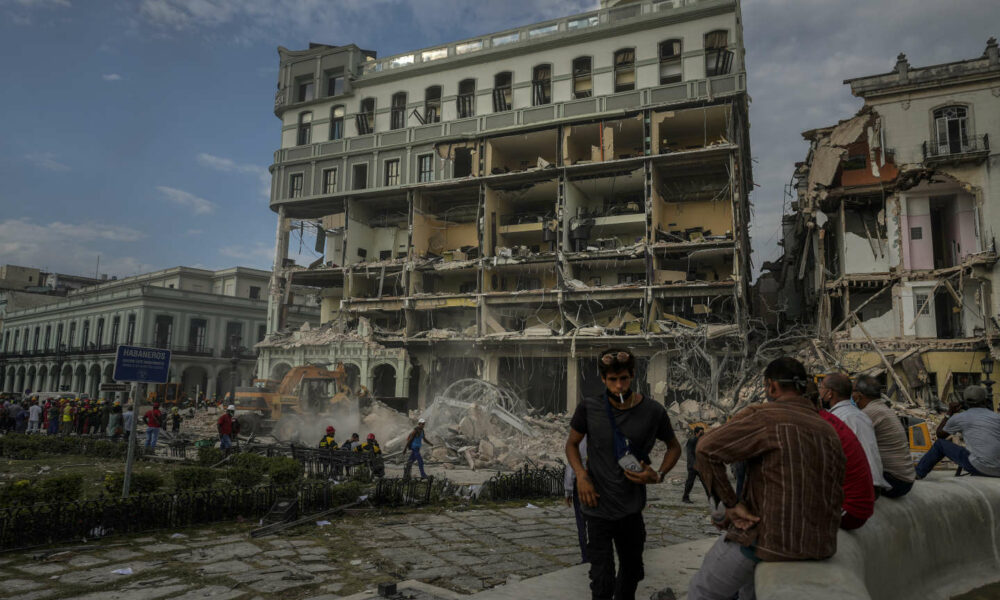 Cuba : 31 morts, dont une Espagnole, en raison d’une explosion dans un célèbre hôtel de La Havane