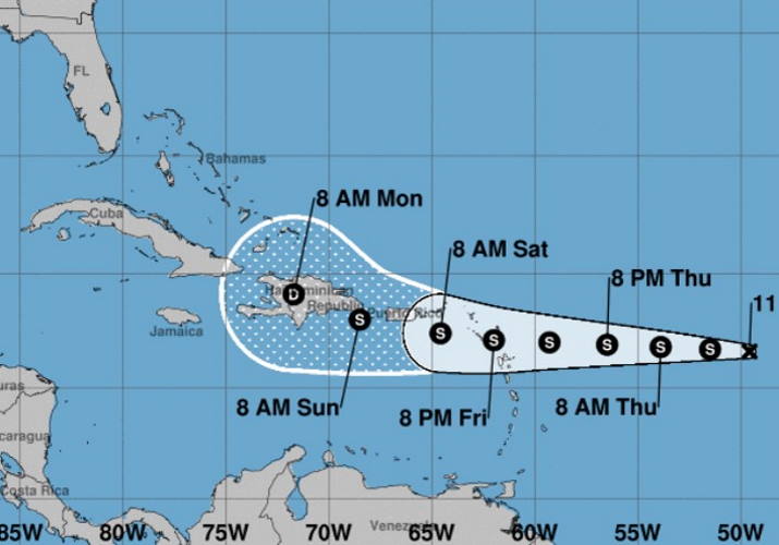 La dépression tropicale numéro sept met la région des Caraïbes en alerte