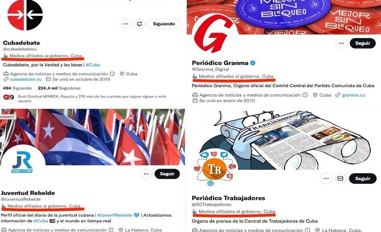 Twitter limite la portée des médias cubains officiels CubaNet
